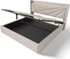OKWISH Lit coffre 160 x 200 cm – Sommier à lattes et 2 Voir les images du produit 9