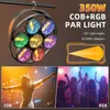 UKING Retro LED COB PAR Spot 350 W | 7×50 W COB + 189 RGB Productafbeelding-voorbeeld 6