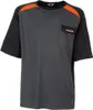 T-Shirt Gr.XL dunkelgrau/schwarz/orange Produktbild-Vorschau 3