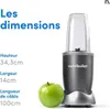 Nutribullet Original 600 Standmixer, 600 W, 700 ml & 500 Produktbild-Vorschau 6