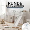 Hoogslaper met lattenbodem, 90x200 cm. Glijbaan. Stapelbed. Productafbeelding-voorbeeld 14