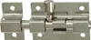 Grendelriegel 30mm Türriegel Schubriegel Messing vernickelt Produktbild-Vorschau 1