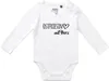Huuraa Baby Body Ostfriesin mit Herz 80 White  Baumwolle Produktbild-Vorschau 1