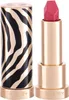 A close-up studio shot of a lipstick with a zebra print case. Podgląd zdjęcia produktu