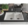 Mexen Tomas 2-Becken-Granitspüle mit Mischbatterie Savita, Produktbild-Vorschau 3