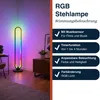 Lampadaire Grundig RGB 104,5 cm - Lampe LED avec Voir les images du produit 2
