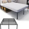 Rama łóżka YARDIN 160 x 200 cm metalowa Rama łóżka Łóżko Podgląd zdjęcia produktu 1