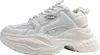 Buffalo Yuno Damenschuhe Schnürschuhe  Weiß Freizeit, Produktbild-Vorschau 3