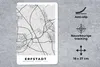 MuchoWow® Mauspad Mousepad Deutschland - Stadtplan - Produktbild-Vorschau 2