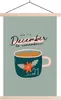 MuchoWow® Textilposter Sprichwörter - Zitate - "Mach einen Produktbild-Vorschau 1