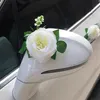 Autoschmuck Hochzeit Weiß, Hochzeitsauto Dekorationsset, Produktbild-Vorschau 6