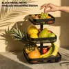 eluno Vassoio portafrutta, cestino del pane angolare a 3 Anteprima dell’immagine prodotto 4