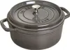 Staub Gusseisen Cocotte rund 24 cm Graphitgrau, alle Produktbild-Vorschau 1