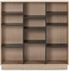 Bücherregal Bücherregal Vigo 110x110 cm, Büro Bücherregal, Produktbild-Vorschau 2