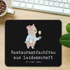Mr. & Mrs. Panda Mauspad Restaurantfachfrau Leidenschaft - Produktbild-Vorschau 2