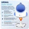 Kindertoiletje voor jongens, wandmodel, toilet Productafbeelding-voorbeeld 8