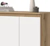 Kommode "Assino" in weiß und Evoke Eiche 105 x 111 cm Produktbild-Vorschau 3