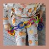24-Teilig perfekte Greifringe für talinu Kinderwagenkette zum selber basteln 