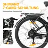 E-Bike Cityrad C2-Pro Faltbares E-Fahrrad 648WH Pedelec, Produktbild-Vorschau 7