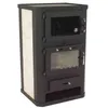 Poêle à bois 10kW Four + plaque de cuisson Poêle en faïence Voir les images du produit 4