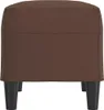 vidaXL Lavice hnědá 70x35x41 cm Imitace kůže Náhled obrázku produktu 4
