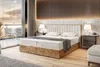 MEBLINI Boxspringbett mit Bettkasten - Gepolstert Produktbild-Vorschau 1