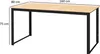 Outsunny tavolo da giardino per 6 persone 160 x 80 cm Anteprima dell’immagine prodotto 3