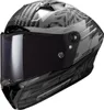 LS2 FF805 Thunder GP Polar Carbon helma, černá matná/šedá, Náhled obrázku produktu 1