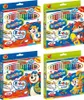 Four boxes of colored pencils, each featuring a cartoon animal character. Anteprima dell’immagine prodotto