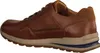 A side view of a brown leather men's sneaker. Produktbild-Vorschau