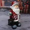 Solis Decor Dekofigur Weihnachtsmann mit Laterne Produktbild-Vorschau 2