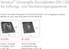 Klöber Dachentlüftung DN100 Orange Universal Grundplatte Produktbild-Vorschau 4