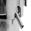 A close-up of a stainless steel juicer spout. Náhled obrázku produktu