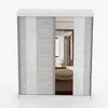 Schwebetürenschrank Kleiderschrank Schrank 183 cm Produktbild-Vorschau 4