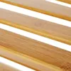 A close-up view of parallel wooden slats, likely part of a basket or shelf. Produktbild-Vorschau