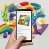Ulanik Holzspielzeug Montessori Mosaik "Himmel" Produktbild-Vorschau 11