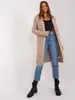 Badu Strickjacke für Frauen Arthwywlwyd dunkelbeige Produktbild-Vorschau 3