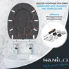 SANILO® WC-Sitz mit Absenkautomatik und Schnellverschluss Produktbild-Vorschau 5