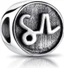 MATERIA Sternzeichen Steinbock Beads Silber 925 Anhänger Produktbild-Vorschau 1