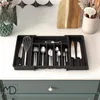 Ausziehbarer besteckeinsatz für küchenschublade besteck Produktbild-Vorschau 2