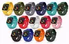 Apple Watch Silikon Armband + Case Bumper Hülle - Für Apple Produktbild-Vorschau 3