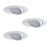 TIP EBL Set rund LED stufen-dim 3x4,8W 475lm Weiß Produktbild-Vorschau 5