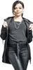 RED by EMP Damen schwarze lange Sweatjacke L Produktbild-Vorschau 5