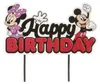 Dekora Mickey & Minnie Tortentopper mit Aufschrift "Happy Produktbild-Vorschau 1