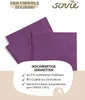 MANK Serviette in Aubergine aus Tissue 3-lagig, 33 x 33 cm, Produktbild-Vorschau 5