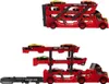 Spielzeug Autotransporter mit 6 Autos, 3 Decks, davon 2 Produktbild-Vorschau 2