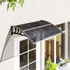 Daszek Outsunny nad drzwi wejściowe 100 x 75 cm zadaszenie Podgląd zdjęcia produktu 2
