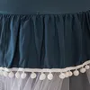 Zanzariera per letto 65x270 cm Blu navy Lettino per bambini Anteprima dell’immagine prodotto 7