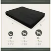 Hundebett Hundekissen Hundematte Cord Schwarz 90X60X8 Cm Produktbild-Vorschau 7