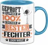Fechter Geschenk Lustiger Spruch für Fechter Geschenkidee Produktbild-Vorschau 1